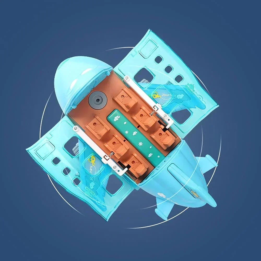 360° Rotating Musical Airplane Toy