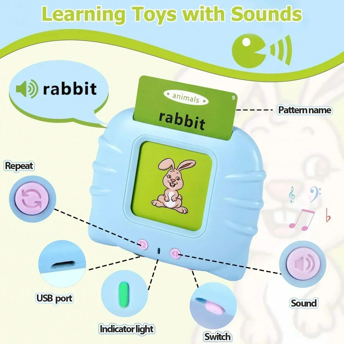 Talking Flash Cards Toy