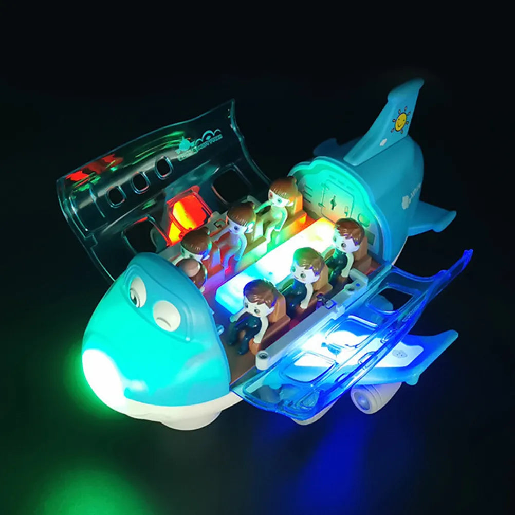 360° Rotating Musical Airplane Toy