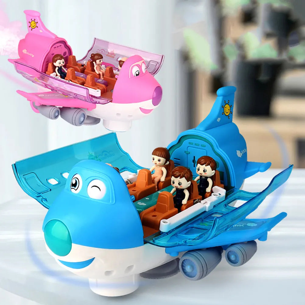 360° Rotating Musical Airplane Toy