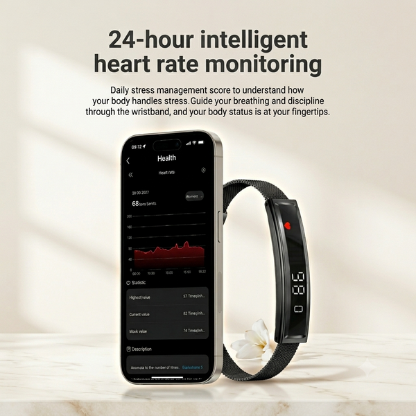 j1 Smart Fitness Bracelet – Track Your Health & Stay Active