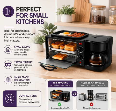 3 in 1 Microwave oven