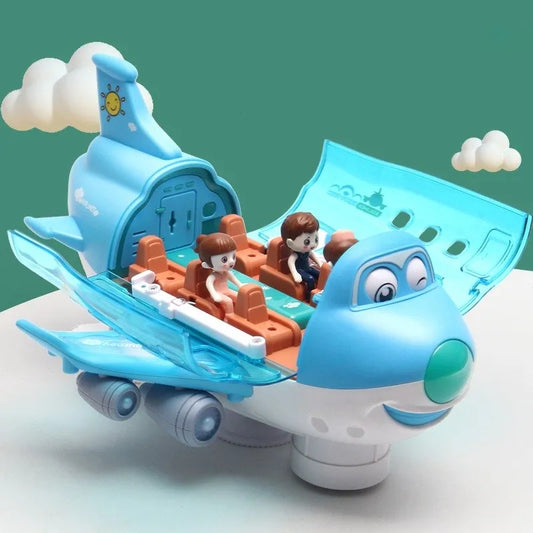 360° Rotating Musical Airplane Toy