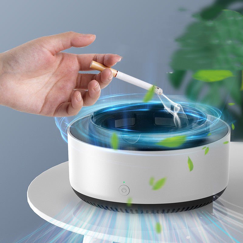 Electronic Intelligent Ashtray Air Purifier |  Smokeless Built-in Air Filtration